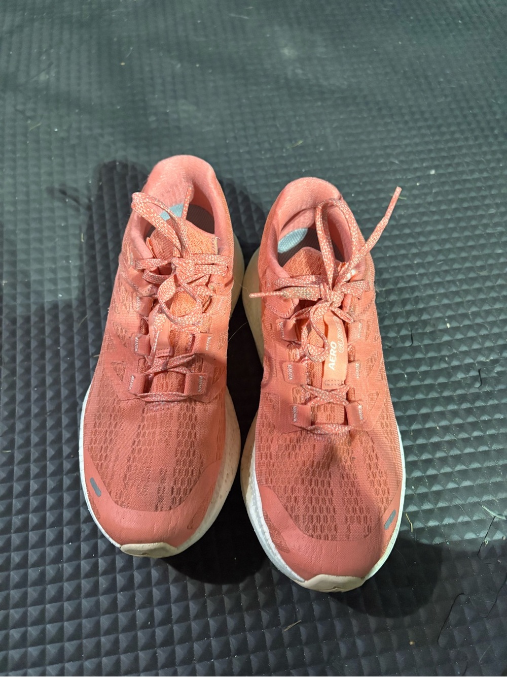 Salomon Women’s Coral/Peach Athletic Running Shoes